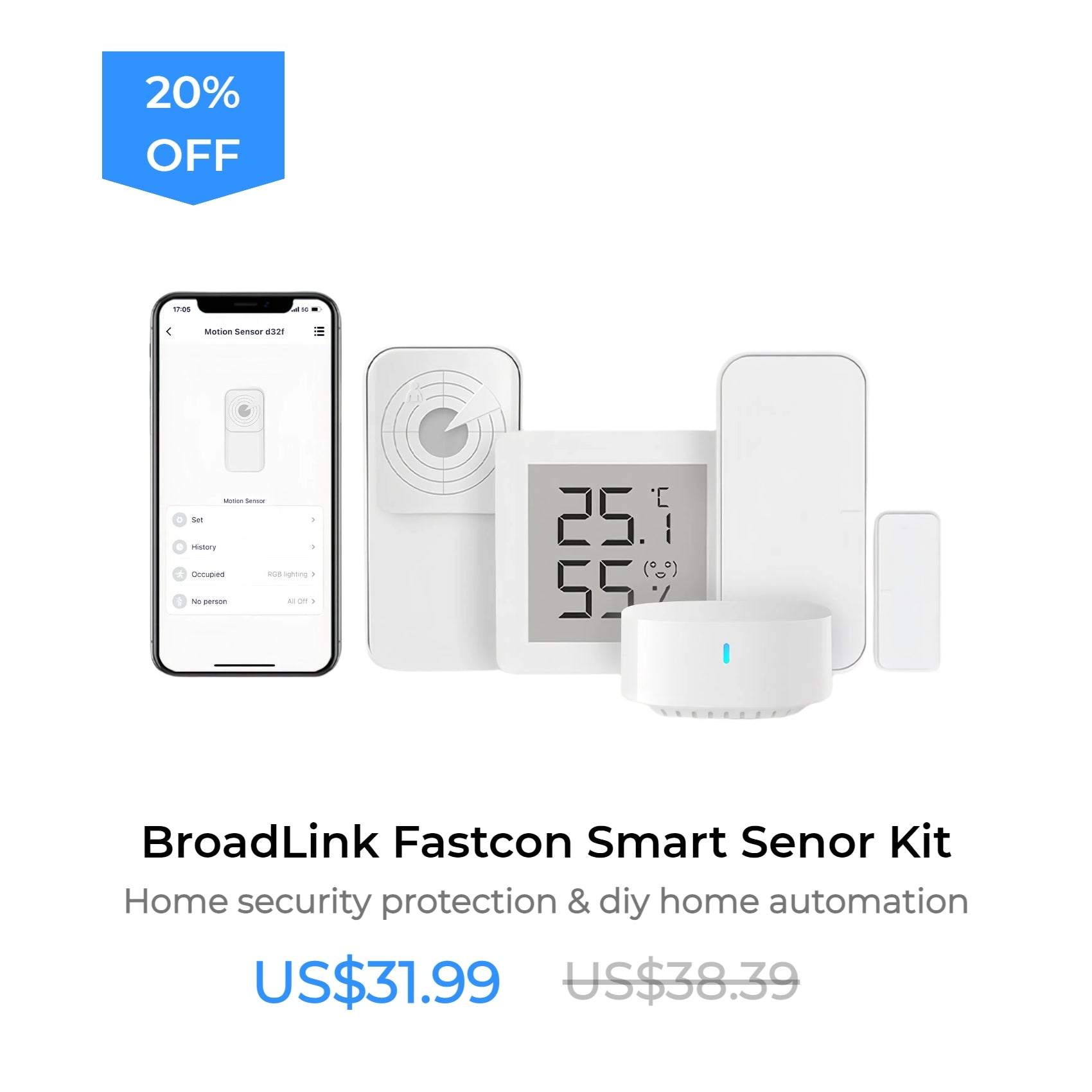Buy Now - Sensor Kit – Broadlink Global Store