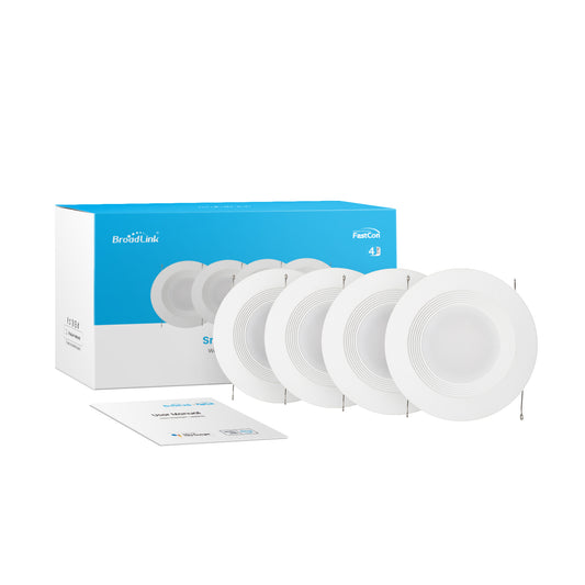 BroadLink Smart Recessed Downlight 4 Pack