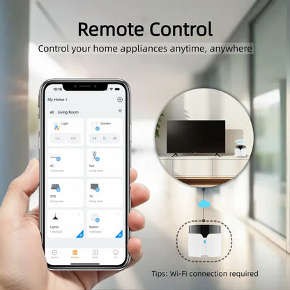Broadlink RM5plus Universal Infrared Remote - UK/EU