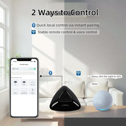 Matter Compatible Broadlink RM Max Universal Smart Remote