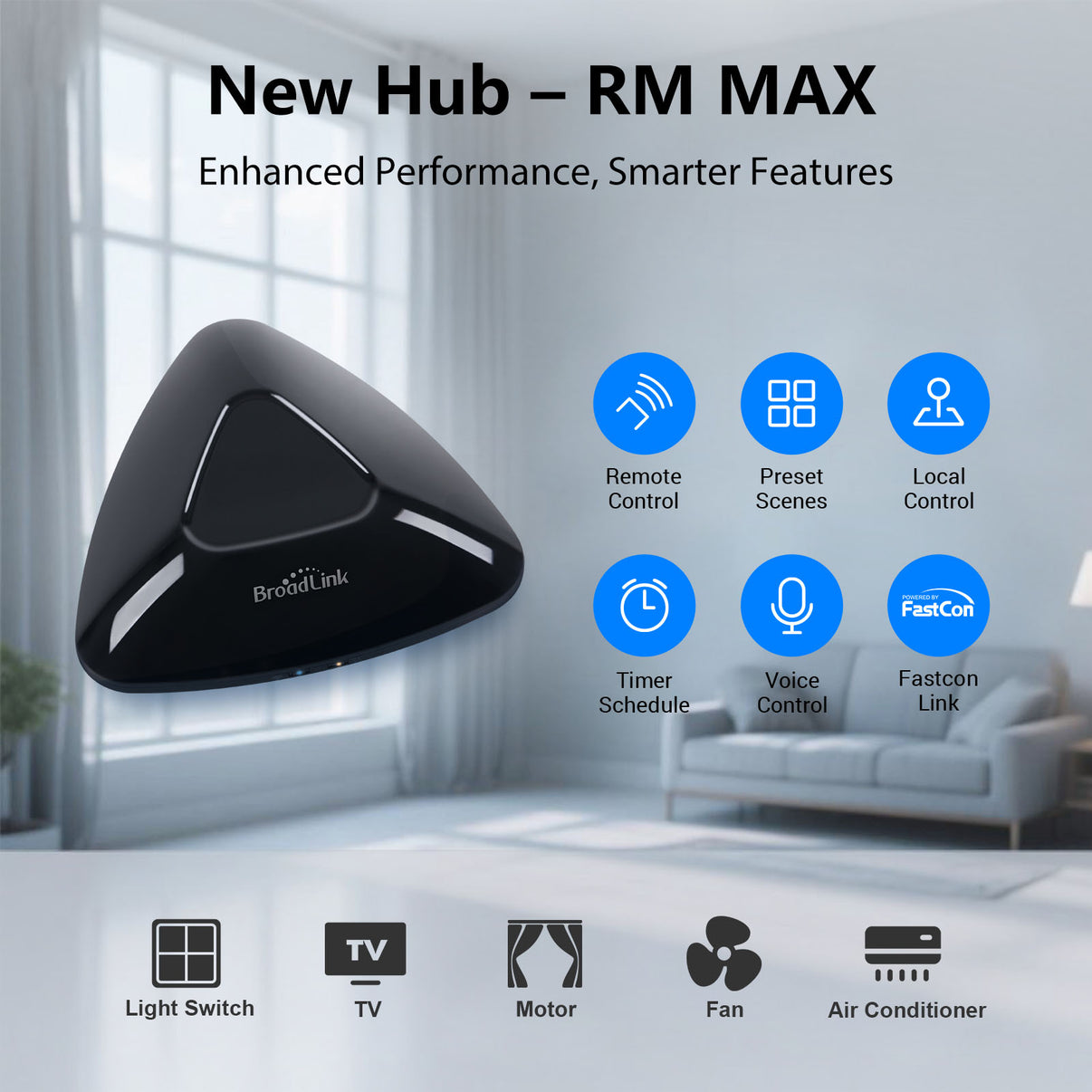 Broadlink RM MAX Smart Home Hub - US – Broadlink Global Store
