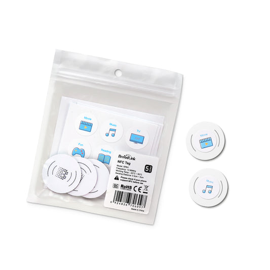 BroadLink NFC Tags, 5-Pack